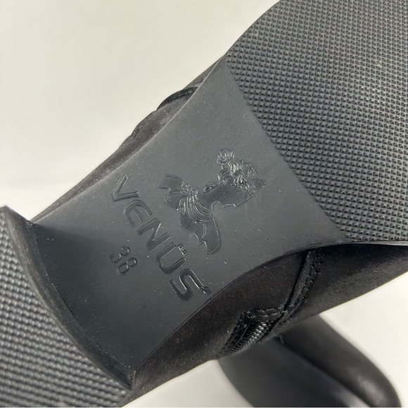 💕 Venus Black Ankle Boots for Women 38 NEW - Picture 8 of 10